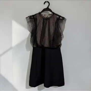미사용 스나이델 시어 도킹 미니 원피스 18920엔