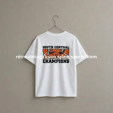 프린트 T셔츠 빈티지풍 T셔츠 빈티지 코디 스트릿 스타일 미식축구 여름