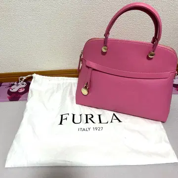 FURLA 파이퍼 핸드백 핑크