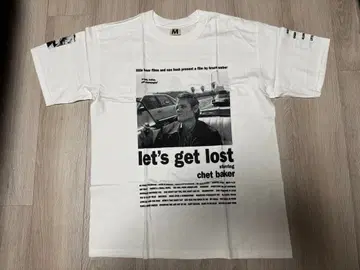 브루스 웨버 쳇 베이커 Let's Get Lost 티셔츠