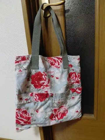 [레어] Cath Kidston 꽃무늬 토트백