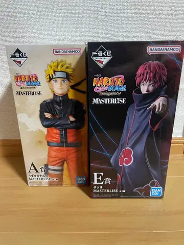 제일복권 NARUTO 돌풍전 피규어 A상 나루토 E상 전갈 세트