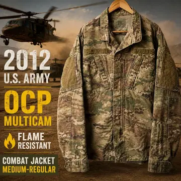 2012년제 미군 실물 OCP 멀티캠 FR 컴뱃 자켓 M-R
