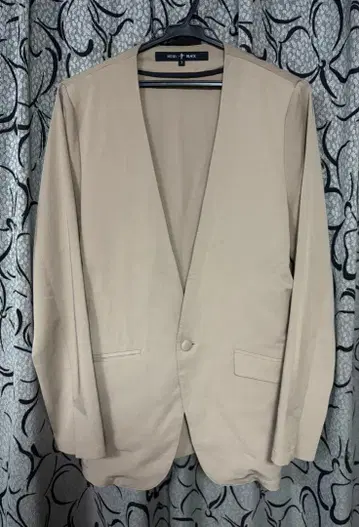 no id 노카라 자켓 셋업