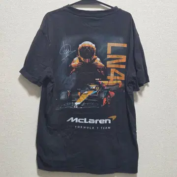 맥라렌 F1 랜드 노리스 그래픽 티셔츠 M f1