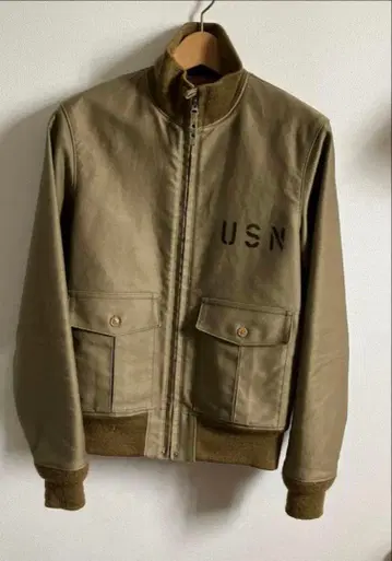 37J1B 플라이트 자켓 USN 리얼맥코이