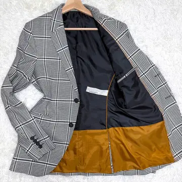 ZARA 자라 체크 테일러드 자켓