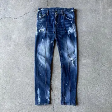 DSQUARED2 디스퀘어드 데미지 가공 스키니 데님 팬츠
