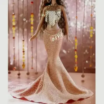 Diva Barbie 의상만 바비 인형