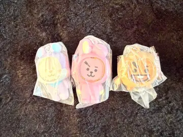 BT21 사진 프레임 마스코트 3종 세트