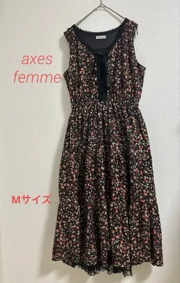 axes femme 빈티지 꽃무늬 원피스 M 사이즈