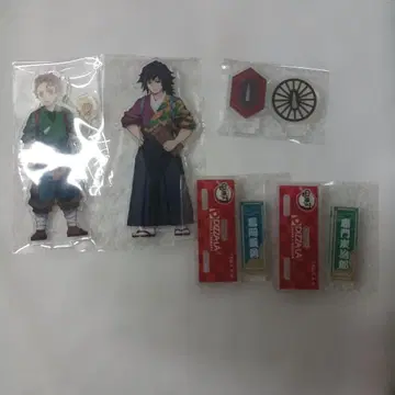 카마도 탄지로 토미오카 기유 피자라 콜라보 아크릴 스탠드
