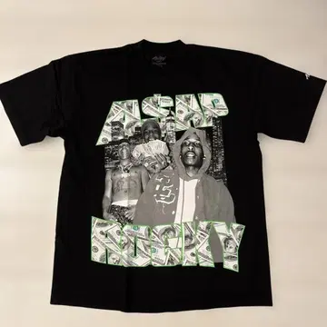 AWGE asap rocky 랩 T