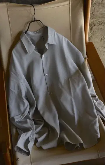KAPTAIN SUNSHINE 실크 플레인 셔츠 사이즈 42