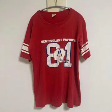빈티지 80s Champion 풋볼T 넘버링 트리코 태그