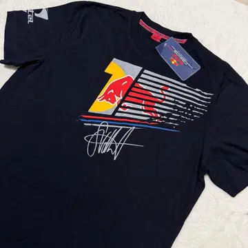택 포함 새상품! Red Bull Racing T셔츠 포뮬러 1 사인