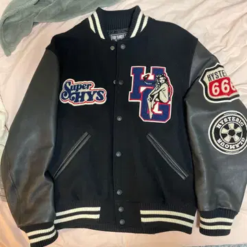 [ 새상품급 ] HYSTERIC GLAMOUR 23AW 버시티 자켓
