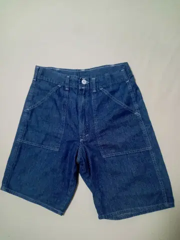 GUNG HO 건호 데님 샴브레이 데님 하프 팬츠 USA