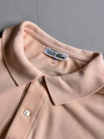 80s- French lacoste s/s polo shirt