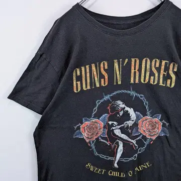 구제 의류 GUNS N' ROSES 건즈 앤 로지즈 밴드 티셔츠 반팔티