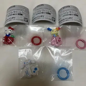 산리오 캐릭터즈 키링 행거 키티 우사하나 시나모롤