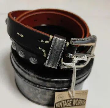 VINTAGE WORKS DH5738 CH-2 웨스턴 벨트 사이즈 33