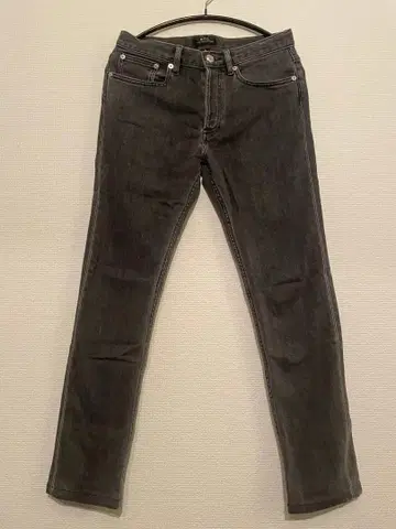 A.P.C. 스트레이트 데님 그레이 사이즈 28