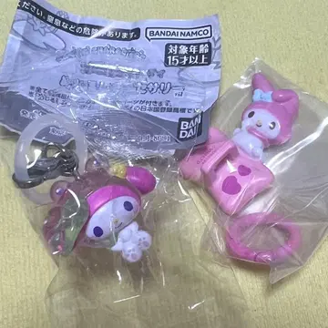 산리오 키링 행거 케로케로 파티 마이멜로디 메지루시 액세서리