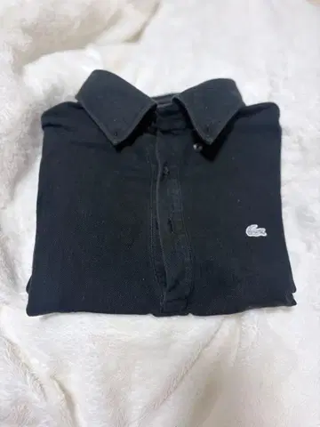 LACOSTE 라코스테 피케 셔츠 블랙 사이즈 4