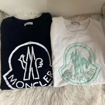 MONCLER 반팔 티셔츠 2장 세트