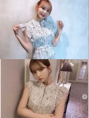 snidel 마블 플라워 원피스 새상품급 당일 발송 가능