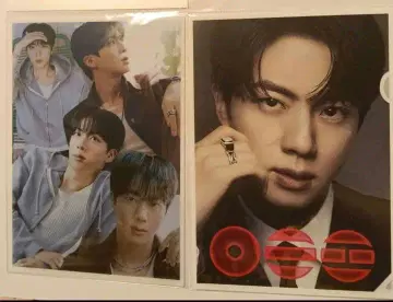 BTS 진 A5 클리어 파일 2장 세트 아리랑 1