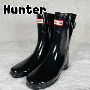 헌터 Hunter 장화 오리지널 리파인드 숏 글로스 22cm