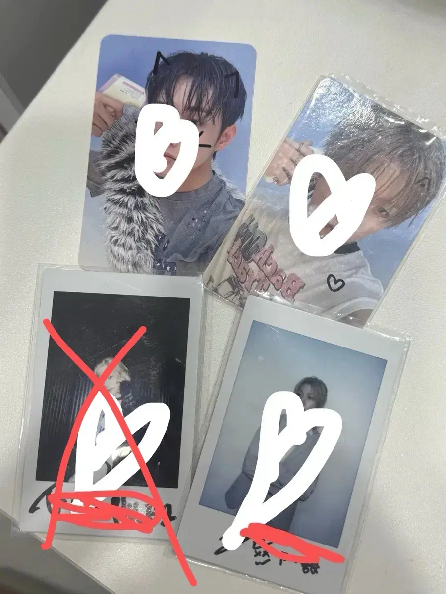 p1harmony theo jongseob sign polaroid intak jongseob nakpo