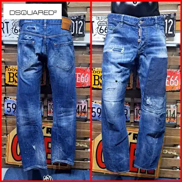Dsquared2 스트레치 패치워크 리페어 M B.Jean 48