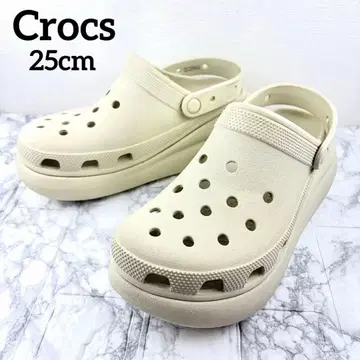 [ 새상품급 ] crocs 클래식 크러쉬 크로그 본 25cm 통굽