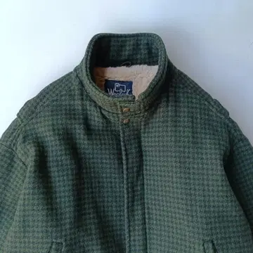 80s USA 울리치 하운드투스 울 블루종
