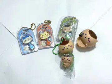 치이카와 (먼작귀) 키링 스마트폰 참 ( 하치와레 시사 밤만쥬 )