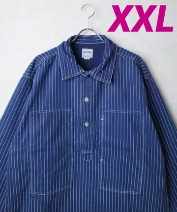 [새상품급] HOUSTON 워바쉬 풀오버 셔츠 원워시 XXL