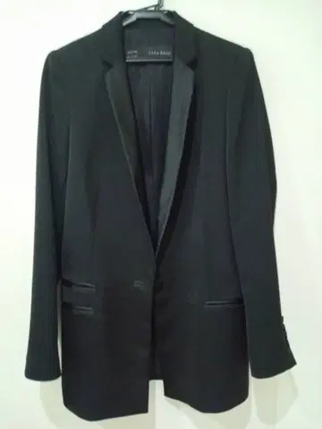 ZARA BASIC 턱시도 자켓 블랙 S 스페인산 미사용