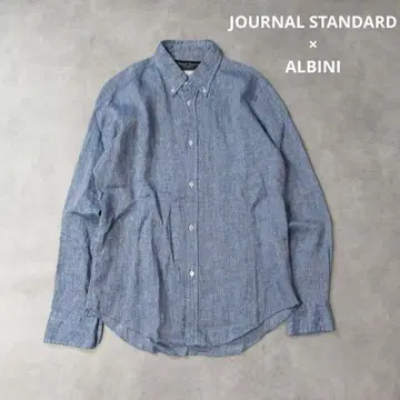 JOURNAL STANDARD x ALBINI / 긴팔 린넨 셔츠 L