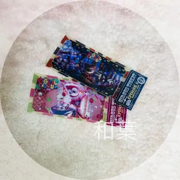 아메데지 영화 티켓풍 클리어 카드 케인 세트