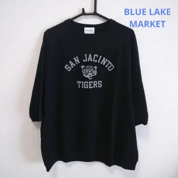 BLUE LAKE MARKET 티셔츠 블랙
