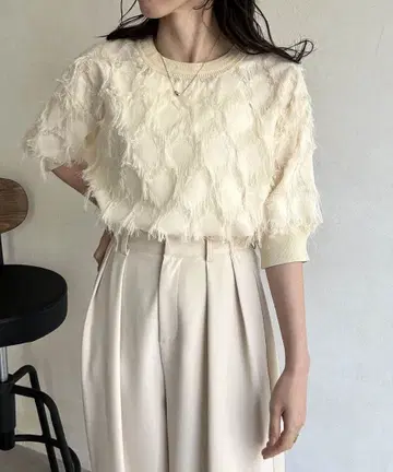 CAPRICIEUX LE'MAGE (카프리슈레마쥬) 프린지 블라우스