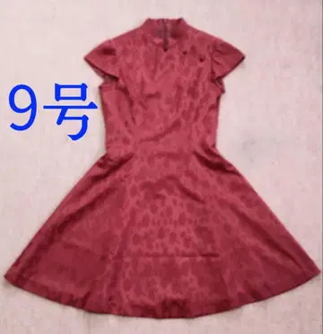 포멀 중국풍 원피스 M 9호 차이나 드레스 중화 원피스 무릎 기장