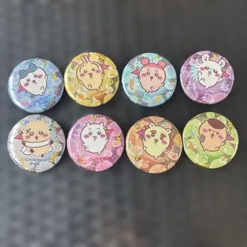 치이카와 파크 홀로그램 캔뱃지 전 8종 세트