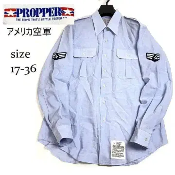 PROPPER 미군 USAF 긴팔 밀리터리 셔츠 17-36 에어포스