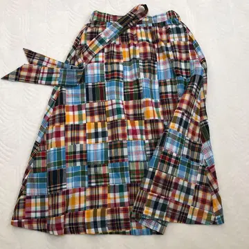 VAN Jacket 롱 스커트 패치워크