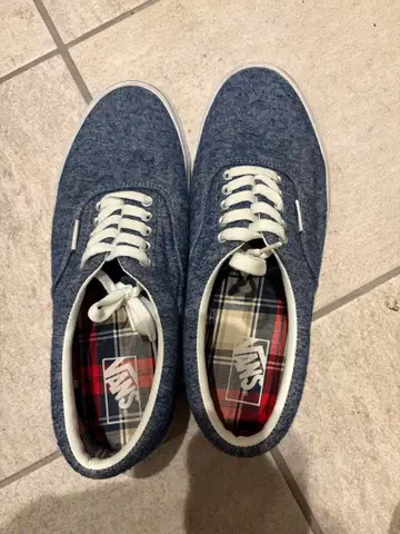 VANS 남성용 스니커즈 데님 27cm