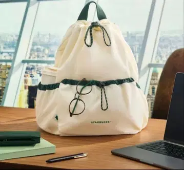 한국 Starbucks 드로우 스트링 백팩